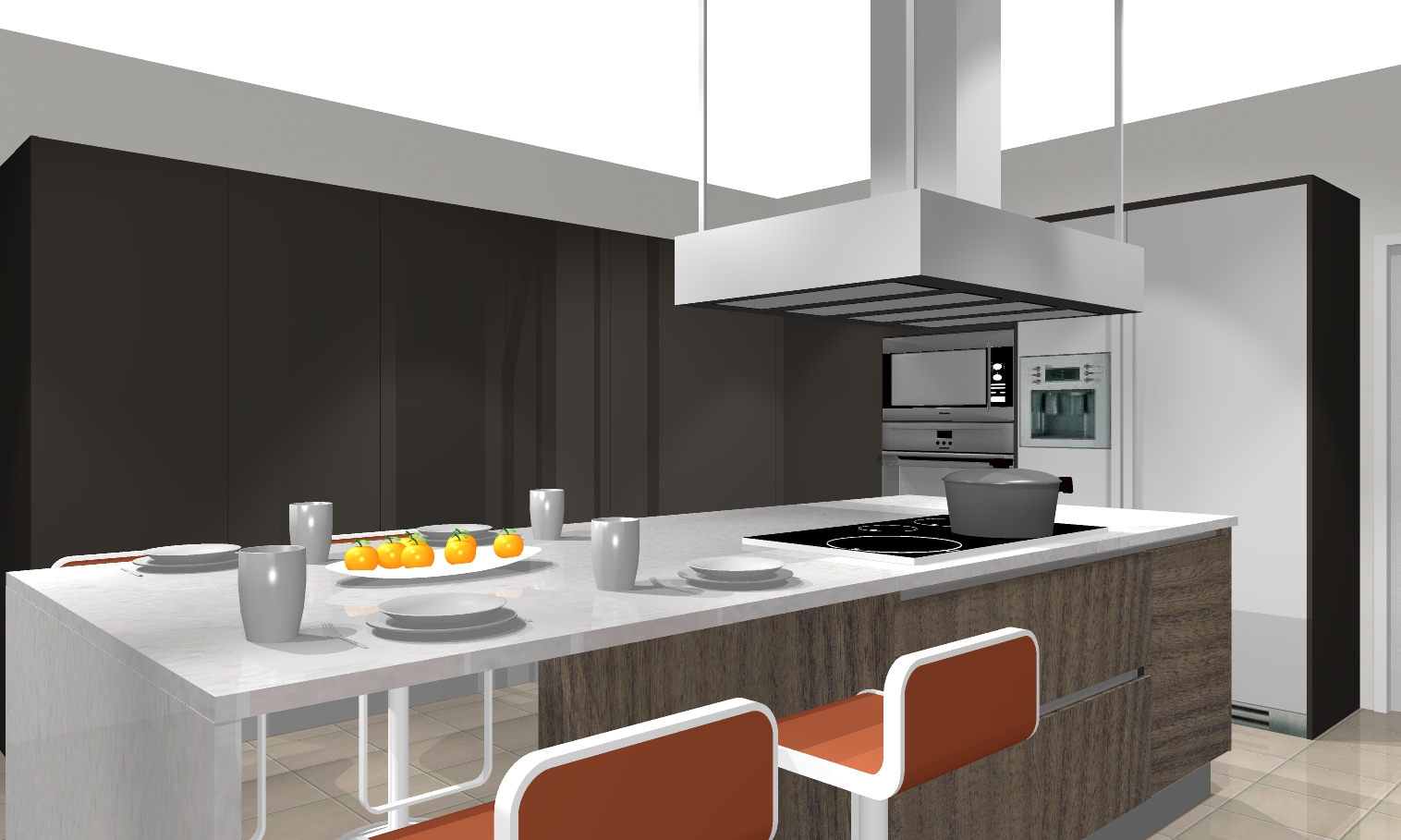 Modern Wood Kitchen