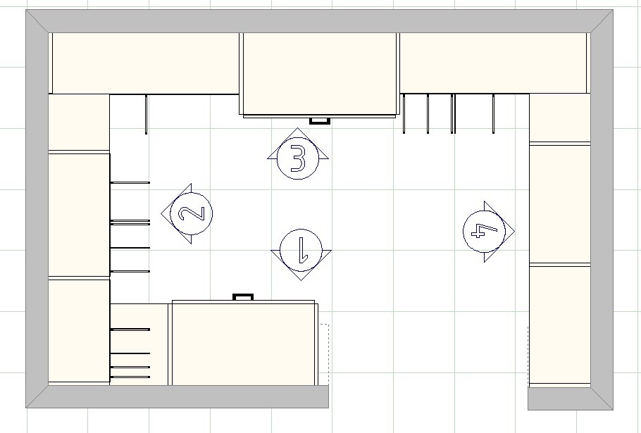 Charcoal Walk-In Closet